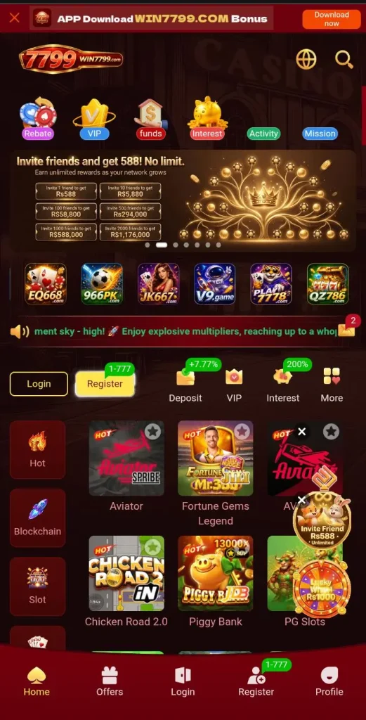 WIN 7799 Game