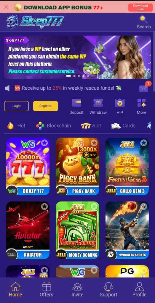 Sk ep777 game 